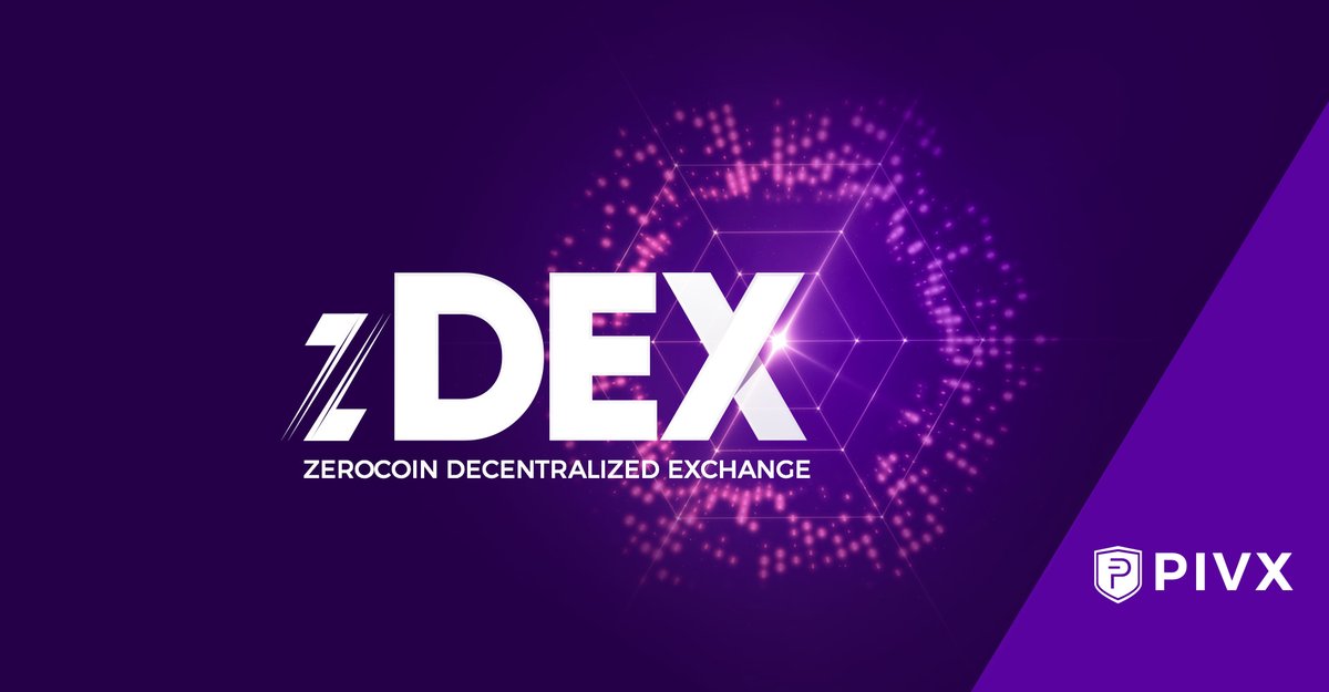 Zdex - zerocoin decentralized exchange