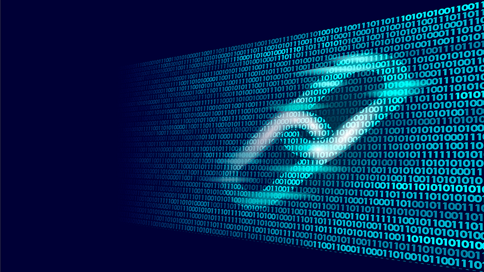 Binary code paper clip